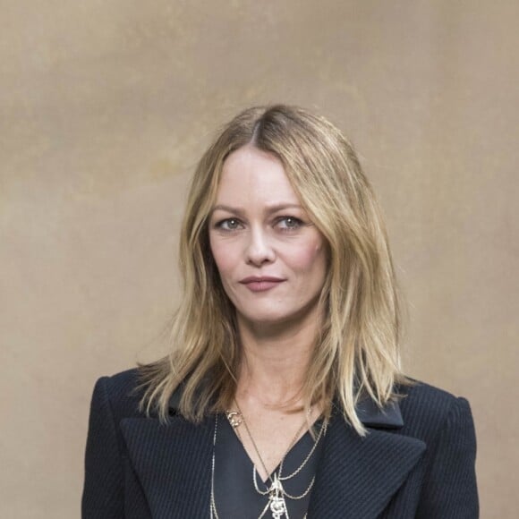 Vanessa Paradis - Défilé de mode automne-hiver 2018/2019 "Chanel" au Grand Palais à Paris le 6 mars 2018. © Olivier Borde/Bestimage