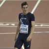 Pierre-Ambroise Bosse lors de son titre sur 800m aux Championnats du monde d'athlétisme 2017 au stade olympique de Londres le 8 août 2017.