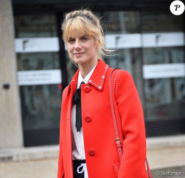 Mélanie Laurent - Arrivées au défilé de mode Miu Miu automne-hiver 2018/2019 au Palais d'Iéna. Paris le 6 juin 2018 © CVS / Veeren / Bestimage