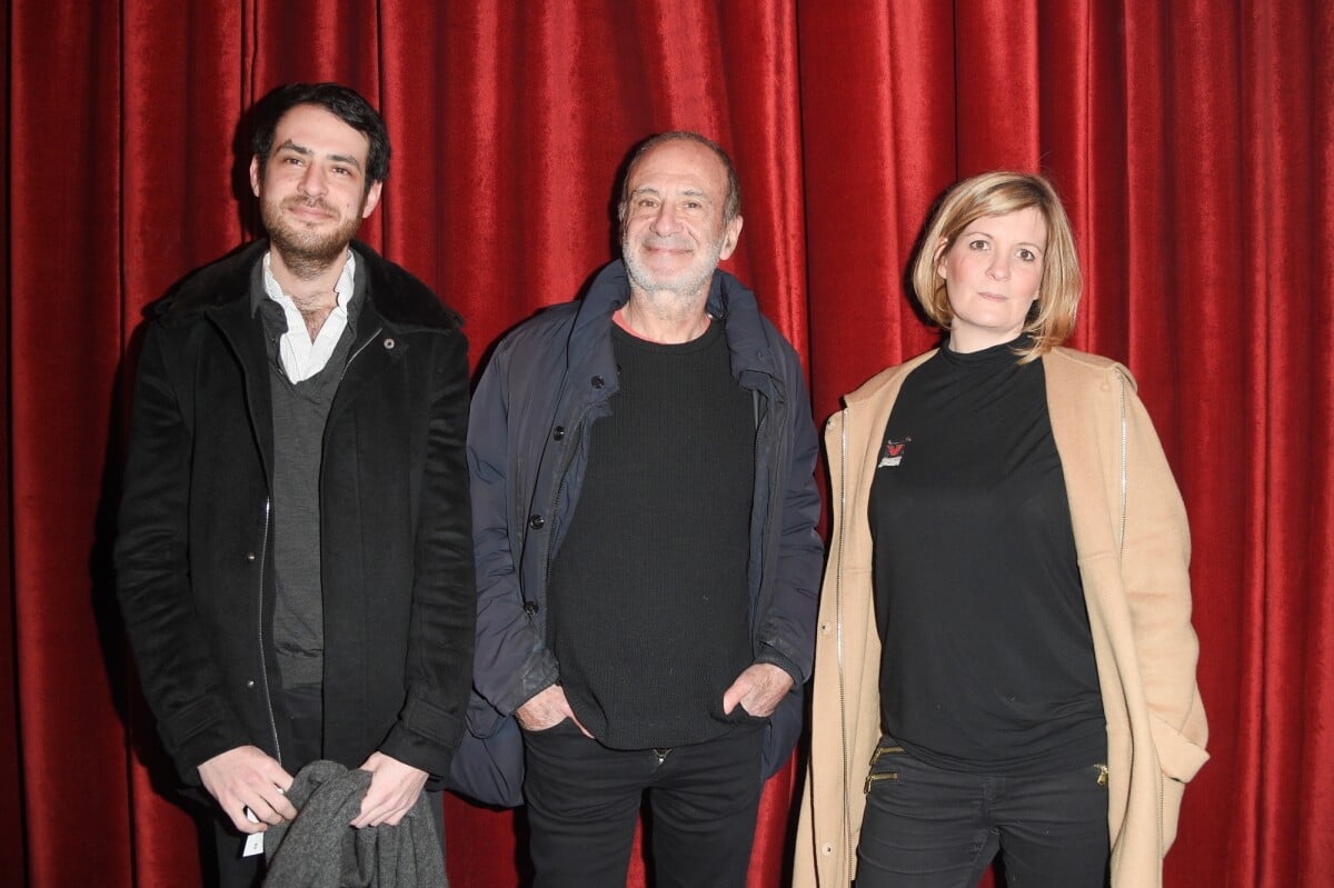 Photo Gérard Miller avec son fils