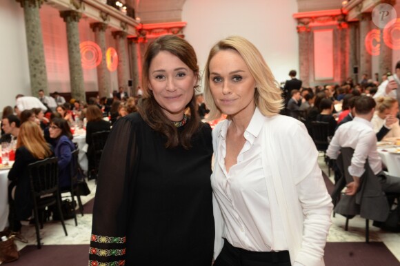 Exclusif - Daniela Lumbroso et Cécile de Ménibus - Déjeuner du Chinese Business Club pour la journée internationale des droits des femmes au Pavillon Cambon à Paris, le 8 mars 2018. © Rachid Bellak/Bestimage
