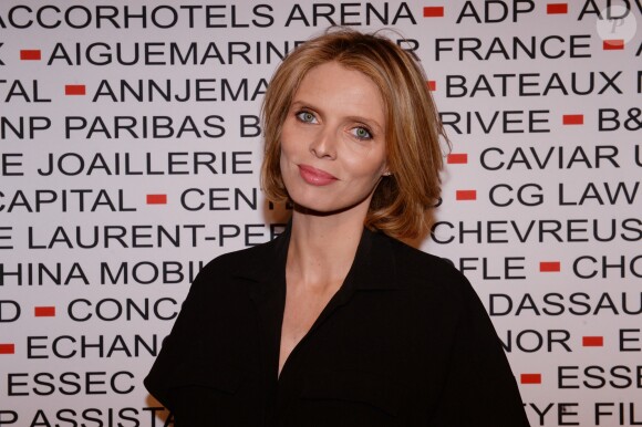 Sylvie Tellier (enceinte) - Photocall du déjeuner du Chinese Business Club pour la journée internationale des droits des femmes au Pavillon Cambon à Paris, le 8 mars 2018. © Rachid Bellak/Bestimage