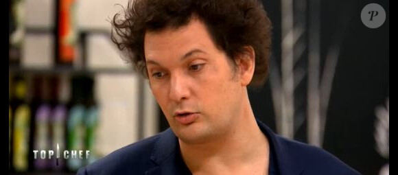 Eric Antoine dans "Top Chef 2018" (M6) lors de l'épisode 7 diffusé mercredi 14 mars 2018.