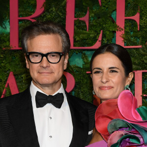 Colin Firth et sa femme Livia Giuggioli Firth - Photocall de la soirée "Green Carpet Fashion Awards" lors de la fashion week de Milan. Le 24 septembre 2017
