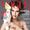 Kendall Jenner en couverture du numéro d'avril de Vogue US. Photo par Mert et Marcus.