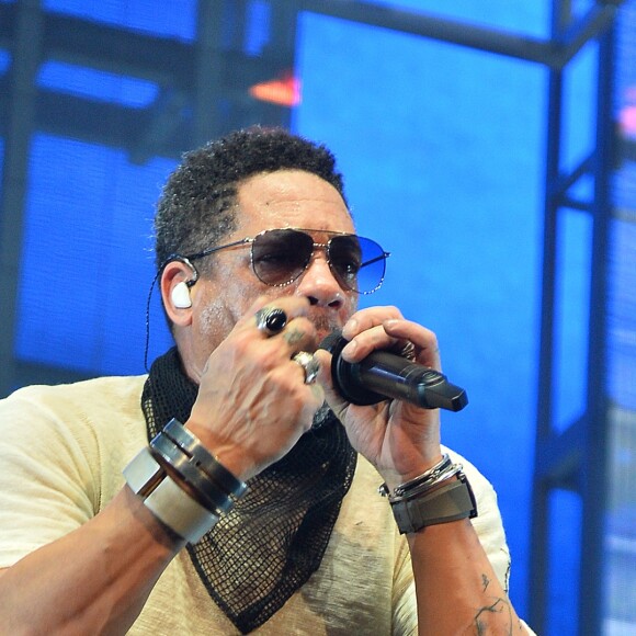 JoeyStarr (Joey Starr) - Concert du groupe Suprême NTM à l'AccorHotels Arena à Paris, France, le 9 mars 2018. © Veeren/Bestimage