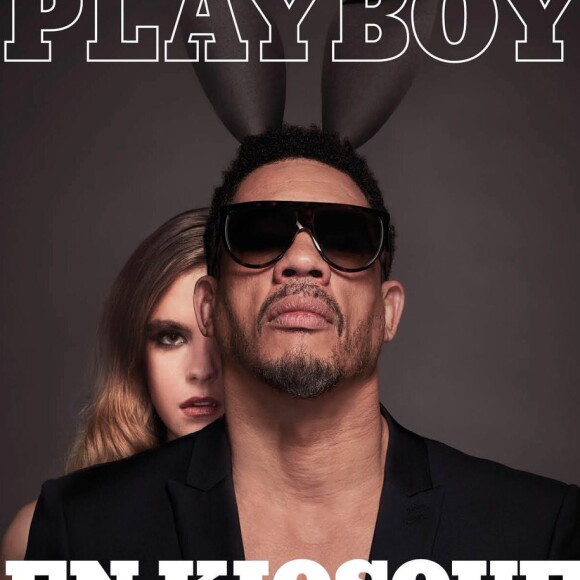 JoeyStarr en couverture de Playboy, en kiosques le 17 mars 2018.