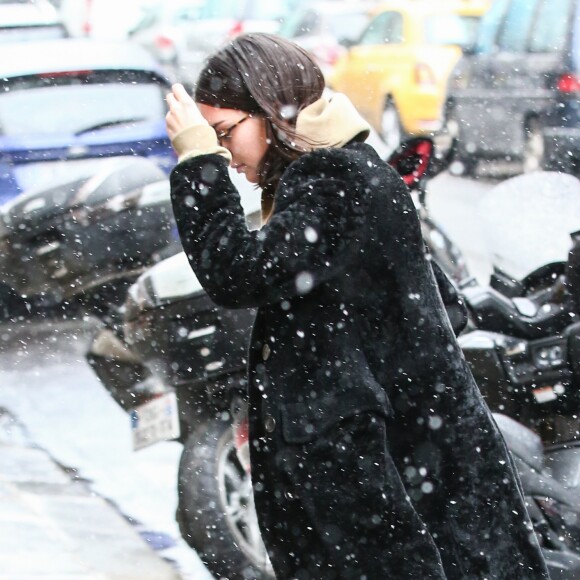 Kendall Jenner à Paris le 18 mars 2018.
