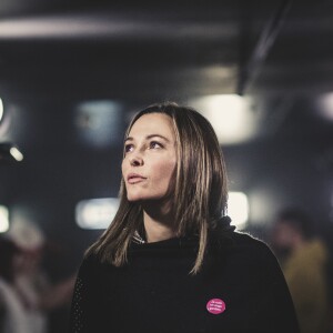 Exclusif - Sandrine Quétier - 6e édition du gala "Toutes les femmes chantent contre le cancer" à l'Olympia à Paris le 5 mars 2018. © Cyril Moreau - Giancarlo Gorassini / Bestimage