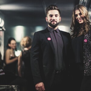 Exclusif - Iris Mittenaere (Miss France 2016 et Miss Univers 2016) et Kendji Girac - 6e édition du gala "Toutes les femmes chantent contre le cancer" à l'Olympia à Paris le 5 mars 2018. © Cyril Moreau - Giancarlo Gorassini / Bestimage