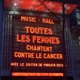 Exclusif - Concert de la 6e édition du gala "Toutes les femmes chantent contre le cancer" à l'Olympia à Paris le 5 mars 2018. © Cyril Moreau - Giancarlo Gorassini / Bestimage