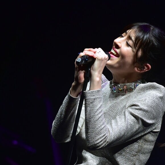 Exclusif - Nolwenn Leroy - Concert de la 6e édition du gala "Toutes les femmes chantent contre le cancer" à l'Olympia à Paris le 5 mars 2018. © Cyril Moreau - Giancarlo Gorassini / Bestimage