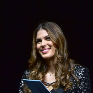 Exclusif - Iris Mittenaere (Miss France 2016 et Miss Univers 2016) - Concert de la 6e édition du gala "Toutes les femmes chantent contre le cancer" à l'Olympia à Paris le 5 mars 2018. © Cyril Moreau - Giancarlo Gorassini / Bestimage