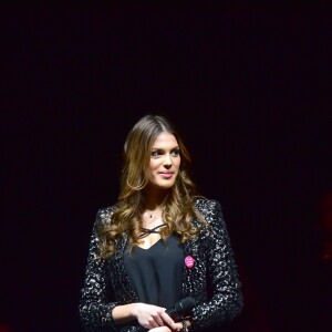 Exclusif - Iris Mittenaere (Miss France 2016 et Miss Univers 2016) et Nicolas Rossignol - Concert de la 6e édition du gala "Toutes les femmes chantent contre le cancer" à l'Olympia à Paris le 5 mars 2018. © Cyril Moreau - Giancarlo Gorassini / Bestimage