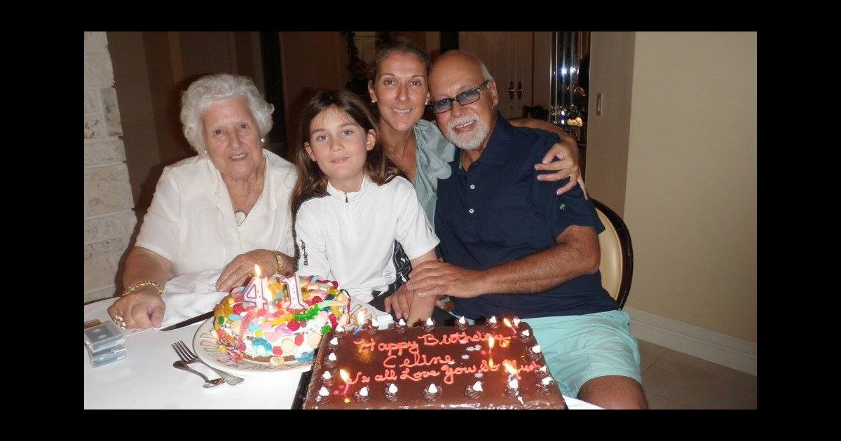 Celine Dion Fete Ses 40 Ans Avec Rene Angelil Rene Charles Et Therese Dion En 09 Purepeople Celine Dion Fete Ses 40 Ans Avec Rene Angelil Rene Charles Et Therese Dion En 09 Purepeople