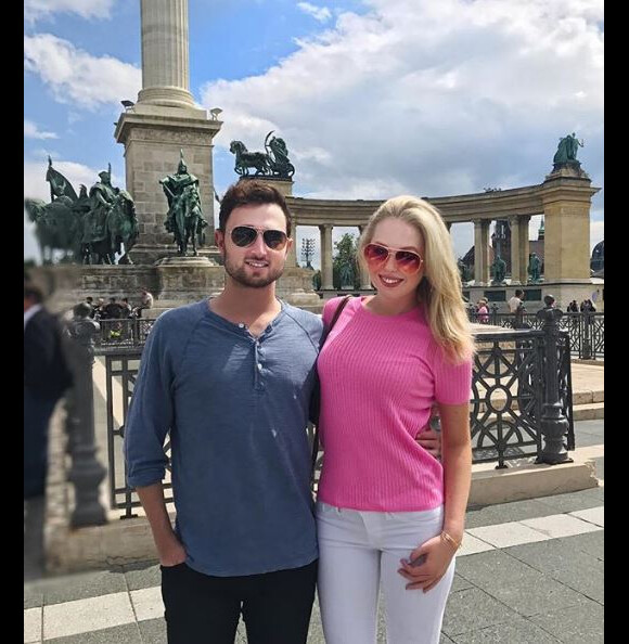 Tiffany Trump et son ex-chéri Ross Mechanic, en Italie, en juillet 2017.