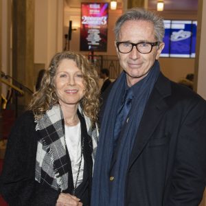 Thierry Lhermitte et sa femme Hélène au concert du 13ème Gala 2018 de l'Association pour la Recherche sur Alzheimer à la salle Pleyel à Paris le 12 février 2018. L'intégralité des bénéfices de cette soirée servira à financer la recherche sur la maladie d'Alzheimer. © Coadic Guirec-Pierre Perusseau/Bestimage