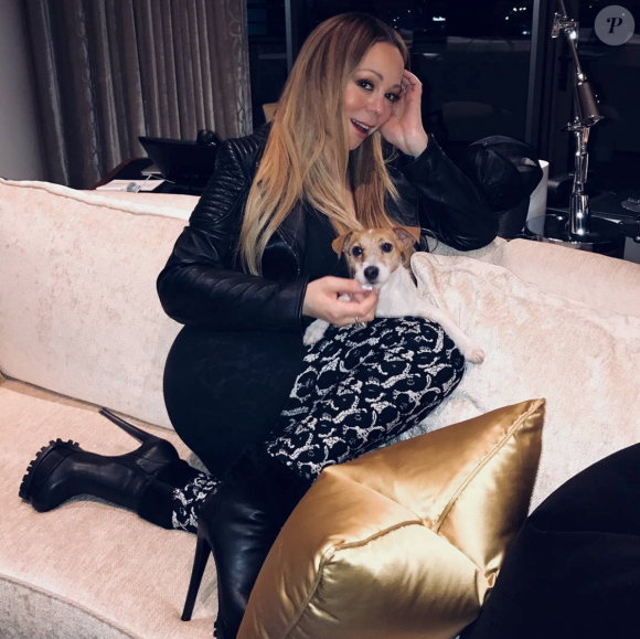 Mariah Carey. Février 2018.