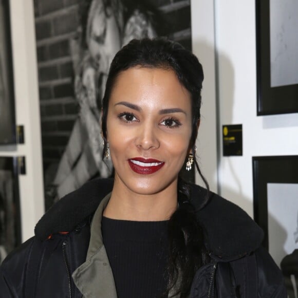 La chanteuse Shy'm - Vernissage de l'exposition "The Spirit of Rock" du photographe Philippe Hamon à la galerie Joseph à Paris, France, le 22 mars 2018. © Veeren/Bestimage