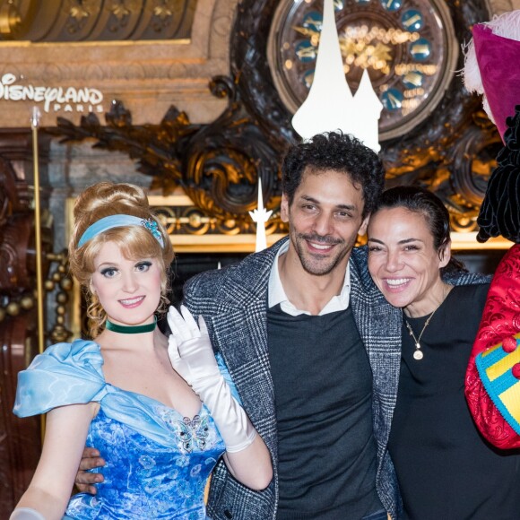 Exclusif - Tomer Sisley avec sa femme Sandra Sisley - Avant-première de la nouvelle saison "Festival Pirates et Princesses" de Disneyland Paris au Palais Garnier à Paris, France, le 9 mars 2018.  © Cyril Moreau/Bestimage