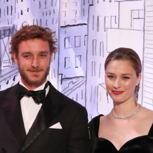 Beatrice Borromeo est apparue enceinte de son deuxième enfant avec son mari Pierre Casiraghi lors du 64e Bal de la Rose au Sporting Monte-Carlo à Monaco le 24 mars 2018 © Olivier Huitel / Pool Restreint Monaco / Bestimage