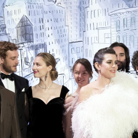 Beatrice Borromeo est apparue enceinte de son deuxième enfant avec son mari Pierre Casiraghi lors du 64e Bal de la Rose au Sporting Monte-Carlo à Monaco le 24 mars 2018 © Pierre Villard / Palais Princier / SBM via Bestimage