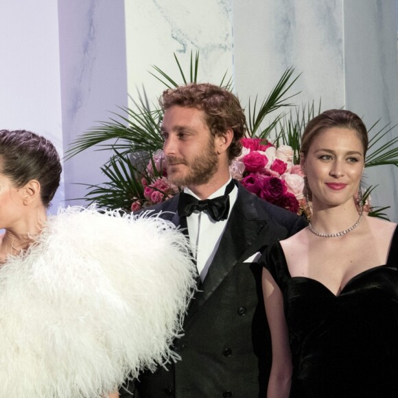 Beatrice Borromeo est apparue enceinte de son deuxième enfant avec son mari Pierre Casiraghi lors du 64e Bal de la Rose au Sporting Monte-Carlo à Monaco le 24 mars 2018 © Pierre Villard / Palais Princier / SBM via Bestimage