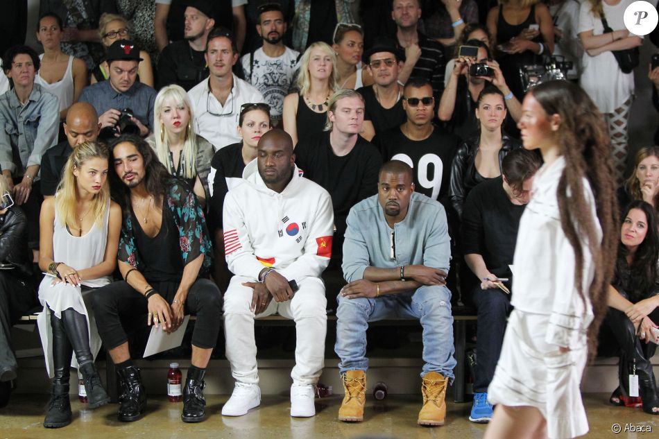 Kanye West et Virgil Abloh à New York. Septembre 2013.