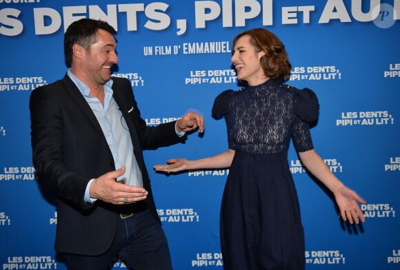 Louise Bourgoin et Arnaud Ducret - Avant-première du film "Les dents, pipi et au lit" au cinéma UGC Ciné Cité Les Halles à Paris, France, le 27 mars 2018. © Veeren/Bestimage