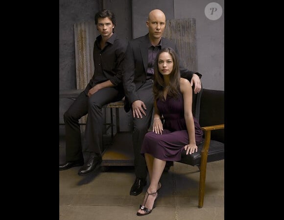 Tom Welling, Michael Rosenbaum et Kristin Kreuk à l'époque de "Smallville" (diffusé entre 2001 et 2011).