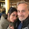 Leïla Bekhti a rencontré Bruno Le Millin, alias Mr Girard dans la série "Premiers Baisers". Instagram, le 29 mars 2018. 