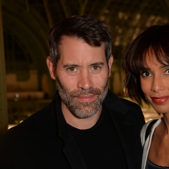Sonia Rolland et son compagnon Jalil Lespert - Soirée d'inauguration de la FIAC 2016 (Foire Internationale d'Art Contemporain) organisée par Orange au Grand Palais à Paris, France, le 19 octobre 2016. © Veeren/Bestimage