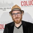 Marius Colucci - Vernissage presse de l'exposition "Coluche" à l'Hôtel de Ville de Paris le 5 octobre 2016. © Pierre Perusseau/Bestimage