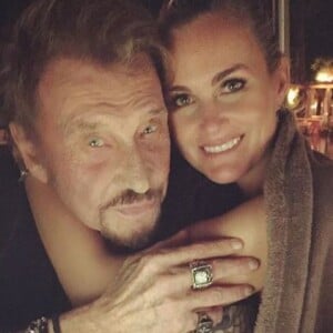 Laeticia et Johnny Hallyday sur Instagram le 15 juin 2017.