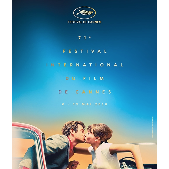 Affiche officielle du Festival de Cannes 2018