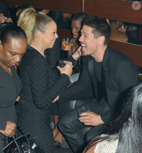 Mariah Carey et son compagnon Bryan Tanaka à Los Angeles, le 24 février 2018.