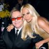 Elton John et Donatella Versace. Los Angeles, février 2007.