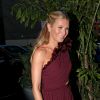 Gwyneth Paltrow arrive à une soirée qui est censé être son mariage avec son fiancé Brad Falchuk à Los Angeles le 14 avril 2018