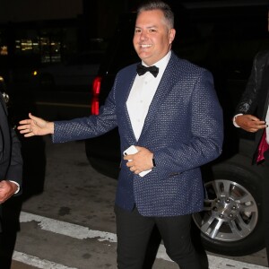 Ross Mathews - Les célébrités arrivent à une soirée qui est censé être le mariage de Gwyneth Paltrow et de son fiancé Brad Falchuk à Los Angeles le 14 avril 2018.