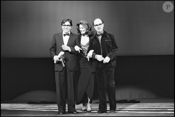 Les frères Paolo Taviani et Vittorio Taviani à Cannes en 1982.
