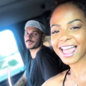 M. Pokora et Christina Milian au festival de Coachella. Instagram, 15 avril 2018.