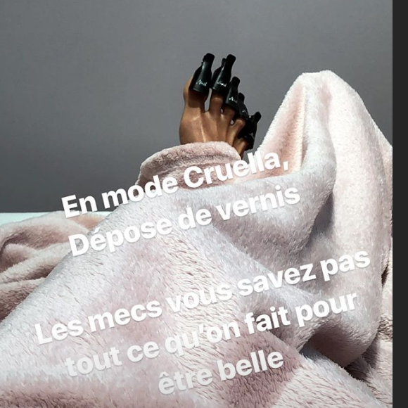 Joyce Jonathan se dévoile sur Instagram, le 16 avril 2018.