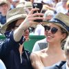 Jazmin Grace Grimaldi (la fille du prince Albert II de Monaco) et son compagnon Ian Mellencamp assistent au Rolex Monte Carlo Masters 2018 de tennis, au Monte Carlo Country Club à Roquebrune Cap Martin le 18 avril 2018. © Bruno Bebert / Bestimage