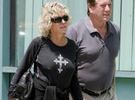 Farrah Fawcett, atteinte d'un cancer, est de retour à Los Angeles... en très petite forme !