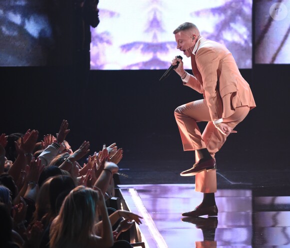 Macklemore aux American Music Awards 2017 à Los Angeles. Le 19 décembre 2017.