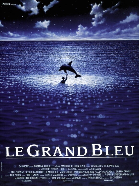 Affiche ciné-concert Le Grand Bleu