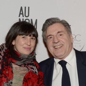 Exclusif - Daniel Auteuil et sa femme Aude Ambroggi - After de l'avant-première du film "Au nom de ma fille" à l'Arc à Paris le 7 mars 2016. © Rachid Bellak/Bestimage