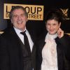 Daniel Auteuil et sa femme Aude Ambroggi - Avant-premiere mondiale du film "Le loup de Wall Street" au cinema Gaumont Opera Capucines a Paris, le 9 decembre 2013.