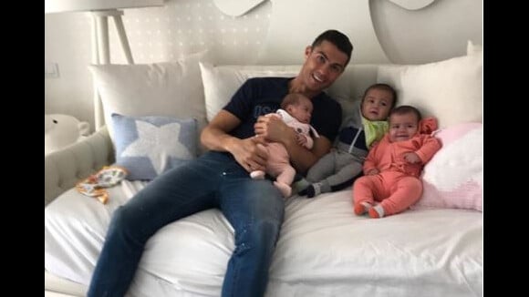 Cristiano Ronaldo : Nouveaux portraits de ses trois bébés qui ont bien changé