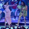 Cardi B et Ozuna aux Latin Billboard Music Awards à Las Vegas. Le 26 avril 2018.